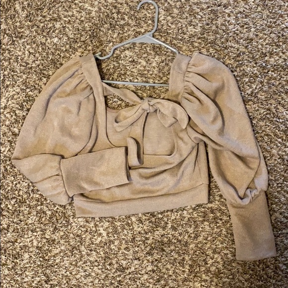NWT Shades of Rose Harper Sweater w/ Bow Back - Picture 5 of 5